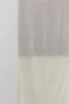 SWAYING/KNIT silk stitching contrasting color tube top skirt SW24SS2L12 white